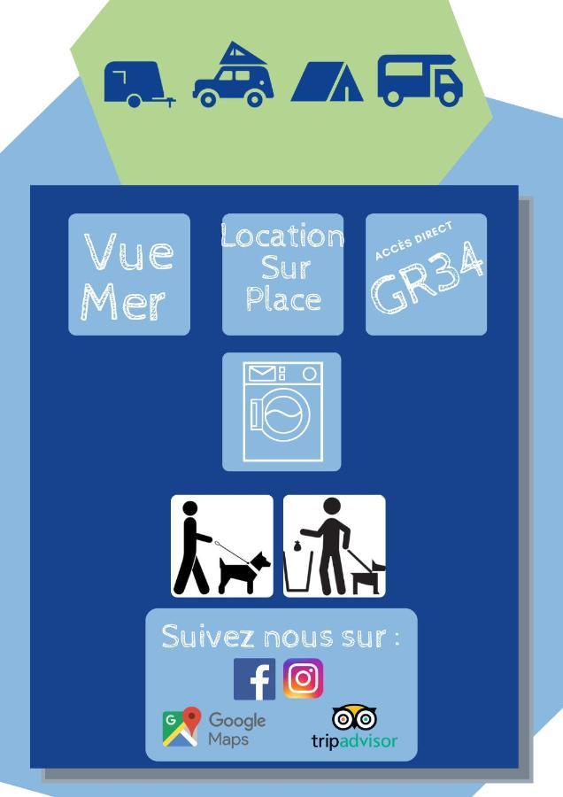 Tente 3 Chambres, Petit Familial Vue Luxuszelt Plestin-les-Grèves