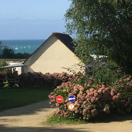 Tente 3 Chambres, Petit Camping Familial Vue Mer Plestin-les-Greves Exterior photo
