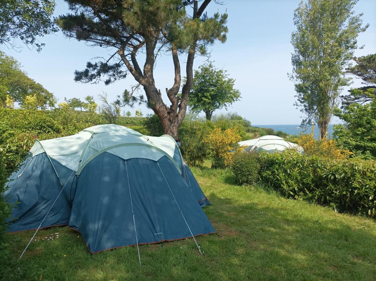 Tente 3 Chambres, Petit Familial Vue Tente de luxe